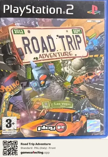 Road Trip Adventure PlayStation 2, Italy box front