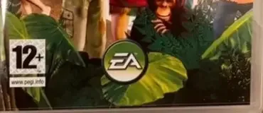 The Sims 2: Castaway, the PEGI square on its front