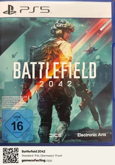 Battlefield 2042 PlayStation 5, Germany box front