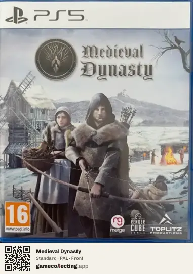 Medieval Dynasty PlayStation 5, PAL box front