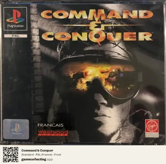 Command & Conquer PlayStation, France box front