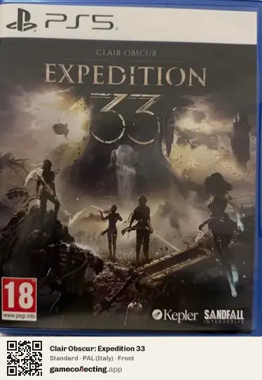 Clair Obscur: Expedition 33 PlayStation 5, Italy box front