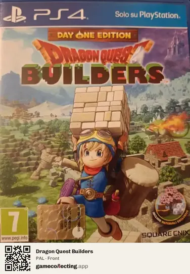 Dragon Quest Builders PlayStation 4, PAL box front