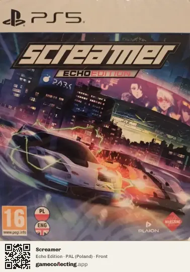 Screamer PlayStation 5, Poland box front
