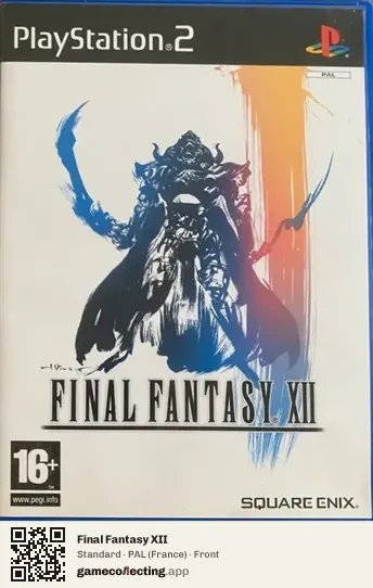 Final Fantasy XII PlayStation 2, France box front