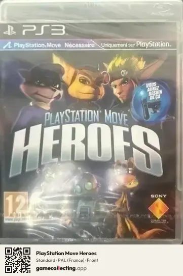 PlayStation Move Heroes PlayStation 3, France box front