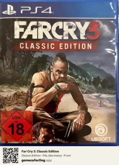 Far Cry 3: Classic Edition PlayStation 4, Germany box front