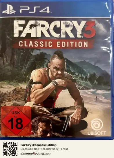 Far Cry 3: Classic Edition PlayStation 4, Germany box front