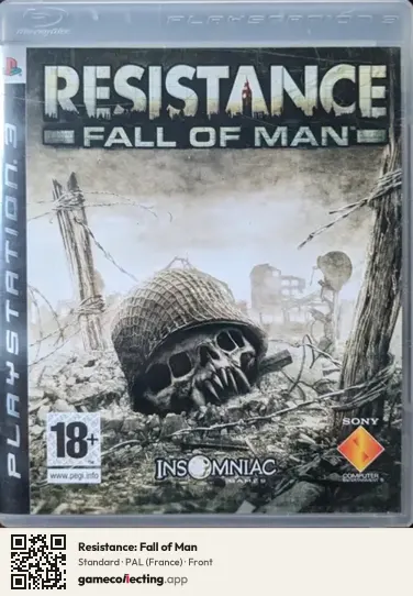Resistance: Fall of Man PlayStation 3, France box front