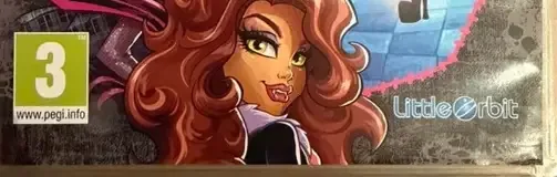 Monster High: New Ghoul in School, the PEGI square on its front