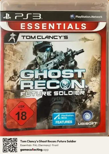 Tom Clancy's Ghost Recon: Future Soldier PlayStation 3, Germany box front