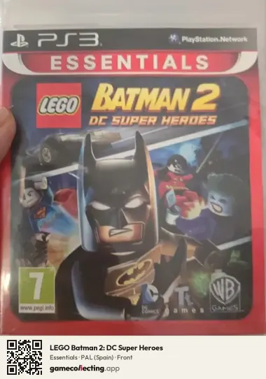 LEGO Batman 2: DC Super Heroes PlayStation 3, Spain box front