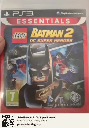 LEGO Batman 2: DC Super Heroes PlayStation 3, Spain box front