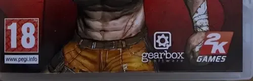 Borderlands, the PEGI square on its front