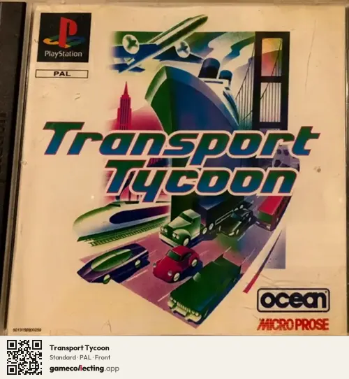 Transport Tycoon PlayStation, PAL box front