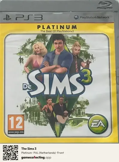 The Sims 3 PlayStation 3, Netherlands box front