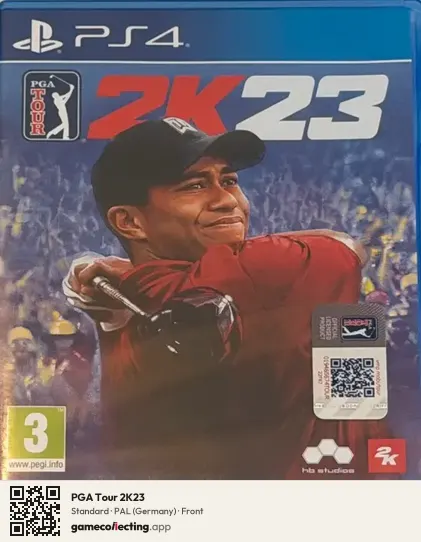 PGA Tour 2K23 PlayStation 4, Germany box front