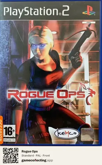 Rogue Ops PlayStation 2, PAL box front