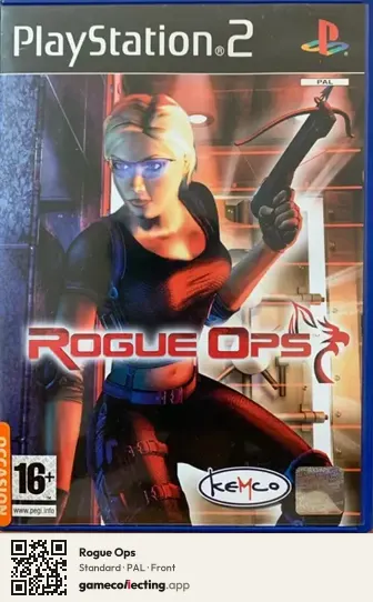 Rogue Ops PlayStation 2, PAL box front