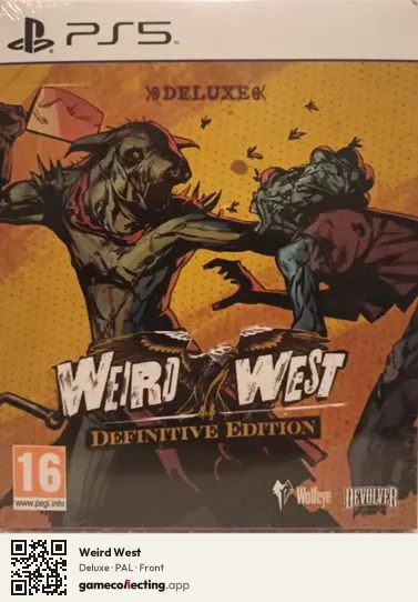 Weird West PlayStation 5, PAL box front