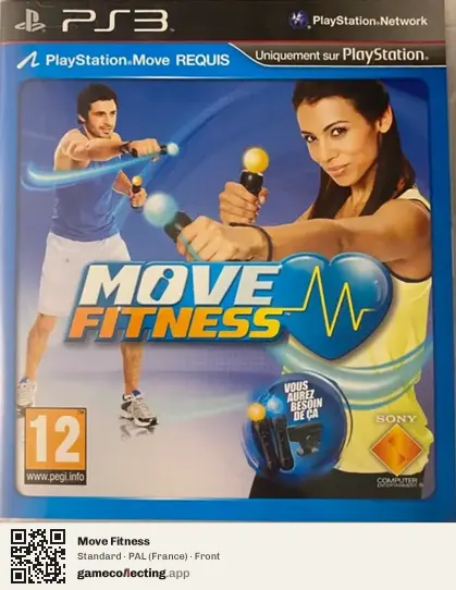 Move Fitness PlayStation 3, France box front