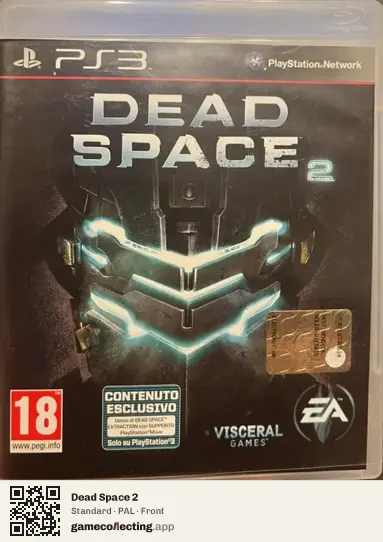 Dead Space 2 PlayStation 3, PAL box front