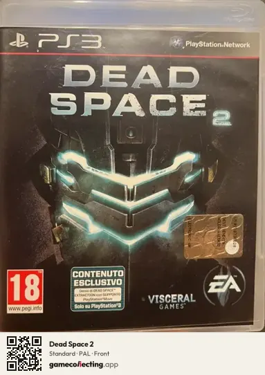 Dead Space 2 PlayStation 3, PAL box front