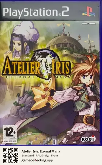 Atelier Iris: Eternal Mana PlayStation 2, Italy box front