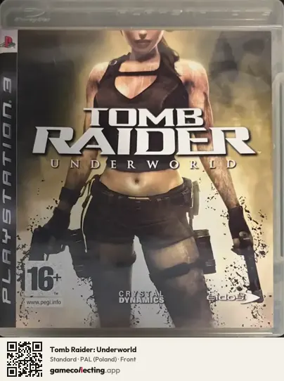 Tomb Raider: Underworld PlayStation 3, Poland box front