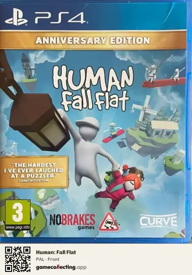 Human: Fall Flat PlayStation 4, PAL box front