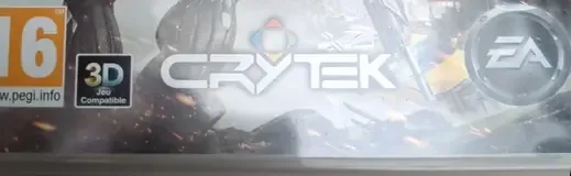 Crysis 2, the PEGI square on its front