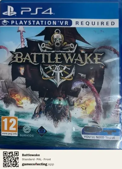Battlewake PlayStation 4, PAL box front