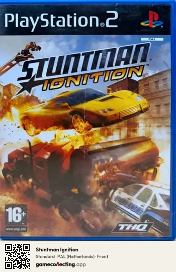 Stuntman Ignition PlayStation 2, Netherlands box front