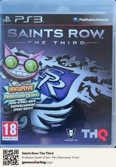 Saints Row: The Third PlayStation 3, Germany box front