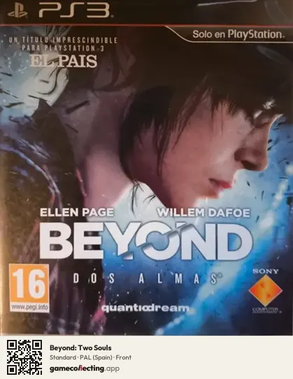 Beyond: Two Souls PlayStation 3, Spain box front