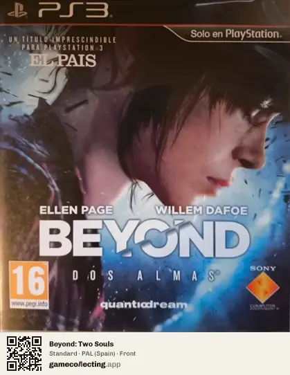 Beyond: Two Souls PlayStation 3, Spain box front