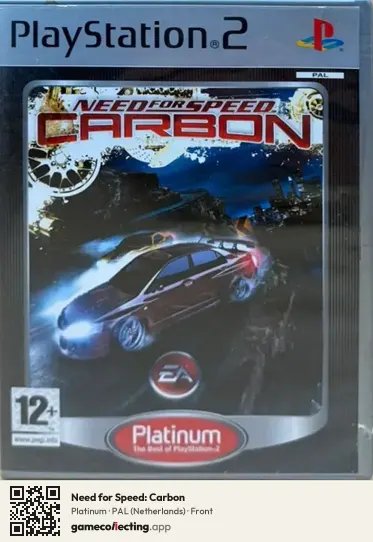 Need for Speed: Carbon PlayStation 2, Netherlands box front