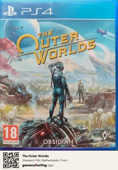 The Outer Worlds PlayStation 4, Netherlands box front