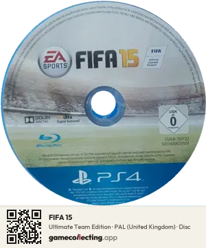 FIFA 15 PlayStation 4, PAL disc