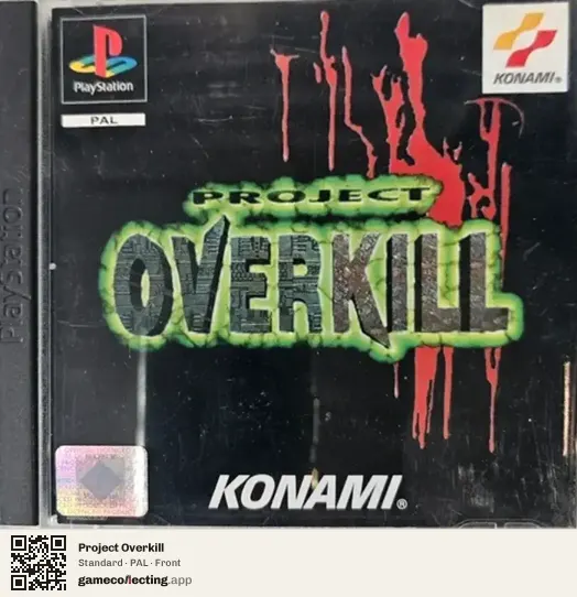 Project Overkill PlayStation, PAL box front