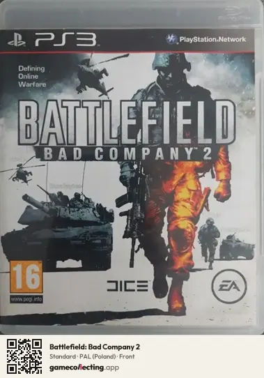 Battlefield: Bad Company 2 PlayStation 3, Poland box front
