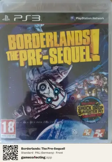 Borderlands: The Pre-Sequel! PlayStation 3, Germany box front