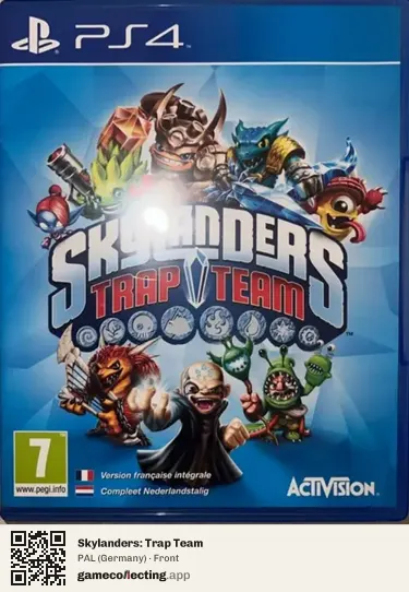 Skylanders: Trap Team PlayStation 4, Germany box front
