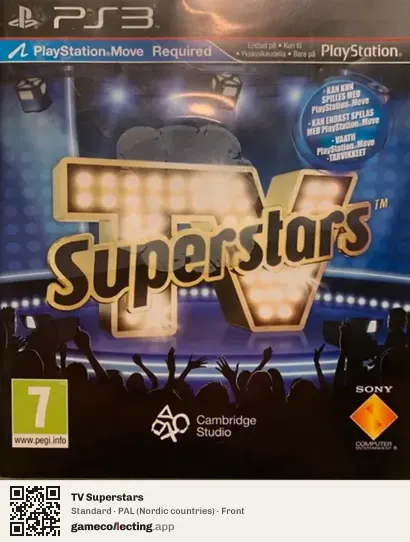 TV Superstars PlayStation 3, Nordic countries box front