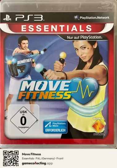 Move Fitness PlayStation 3, Germany box front
