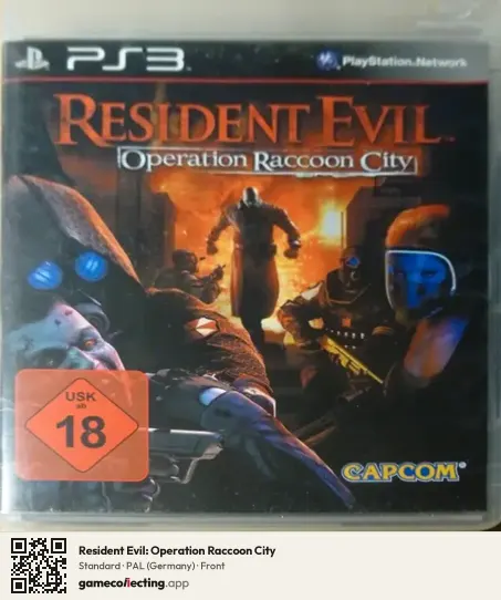 Resident Evil: Operation Raccoon City PlayStation 3, Germany box front