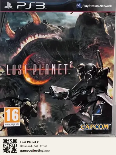 Lost Planet 2 PlayStation 3, PAL box front