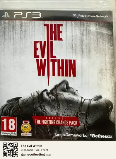 The Evil Within PlayStation 3, PAL box front