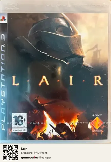 Lair PlayStation 3, PAL box front