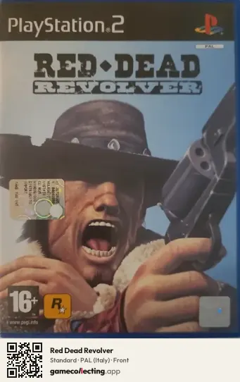Red Dead Revolver PlayStation 2, Italy box front